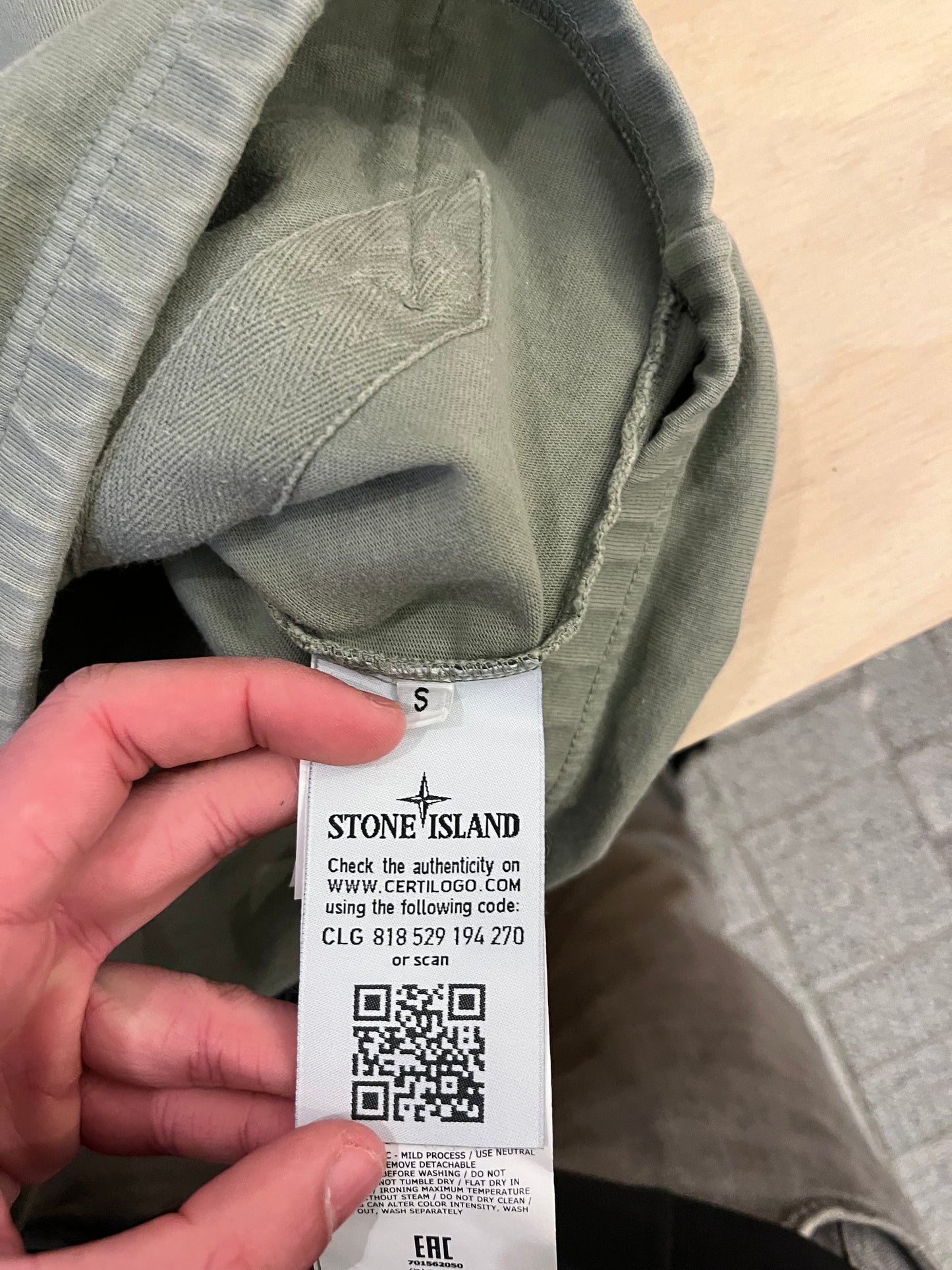 Stone island kaki (S)